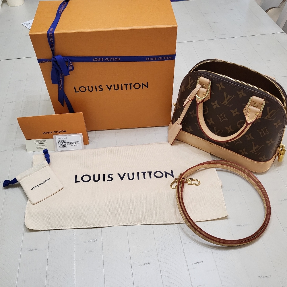Louis vuitton alma bb monogram